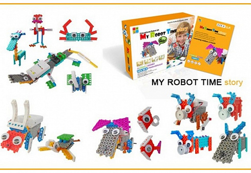 Конструктор по робототехнике My Robot Time Sensing 6-8 лет